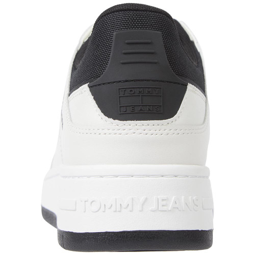 Tommy Hilfiger Leather Fine Cleat Cupsole Basketball Trainers